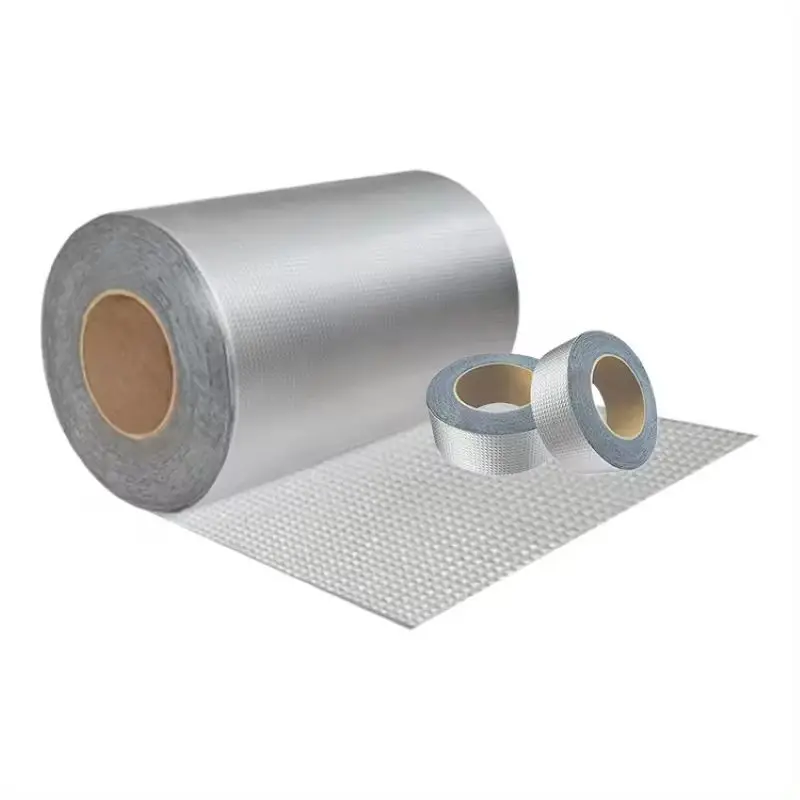 High temperature butyl waterproof tape roof crack color steel tile self-adhesive waterproof coil