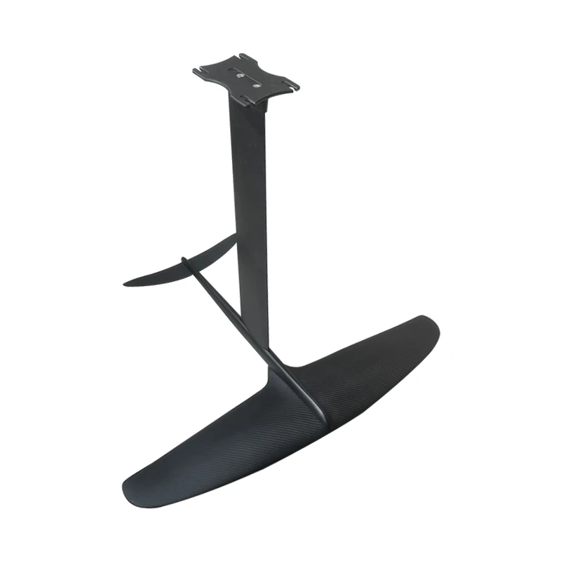 OEM Custom surf 3K carbon fiber hydrofoil wind wing 1383SQcm Aluminum carbon surf foil electric hydrofoil