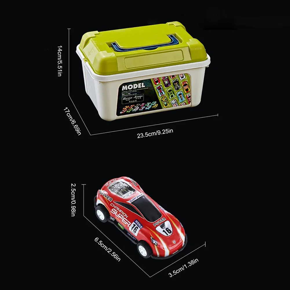 1 64 scale die-casting toy alloy car stuffed car with storage box boy birthday gift kids car models