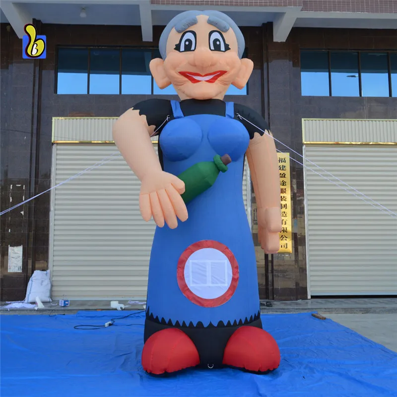 Giant Holland Cartoon Inflatable Sarah Doll for Party Event