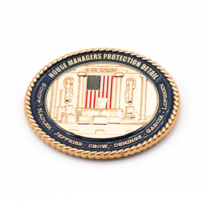 Golden Metal coins customs rotated commemorative Euro metal challenge coins souvenir coins customs