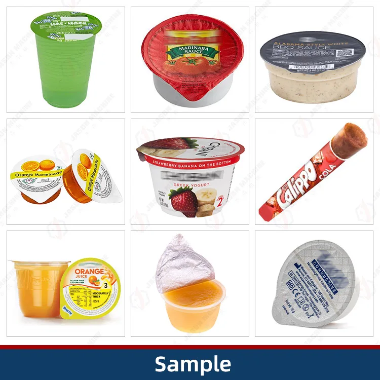 Sour cream cheese cup sealing filling machine plastic cup automatic cream cheese filling machine