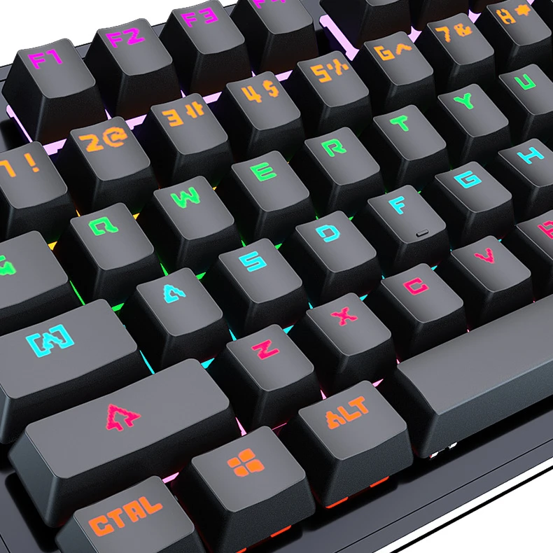 2021 Mechanical keyboard gaming multimedia keys keyboard teclado clavier keyboard