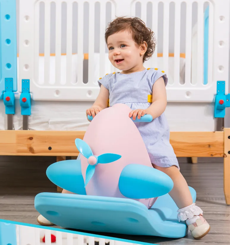 
Cheap plastic baby rocking horse 