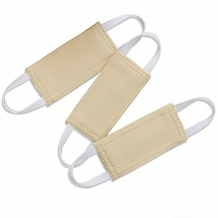 Thick Solid Baby Doorknot Latch Covers Cushion for Closer Noise Reducing 3 Pieces Door Jammer Silencer with Strong Elastic Strap