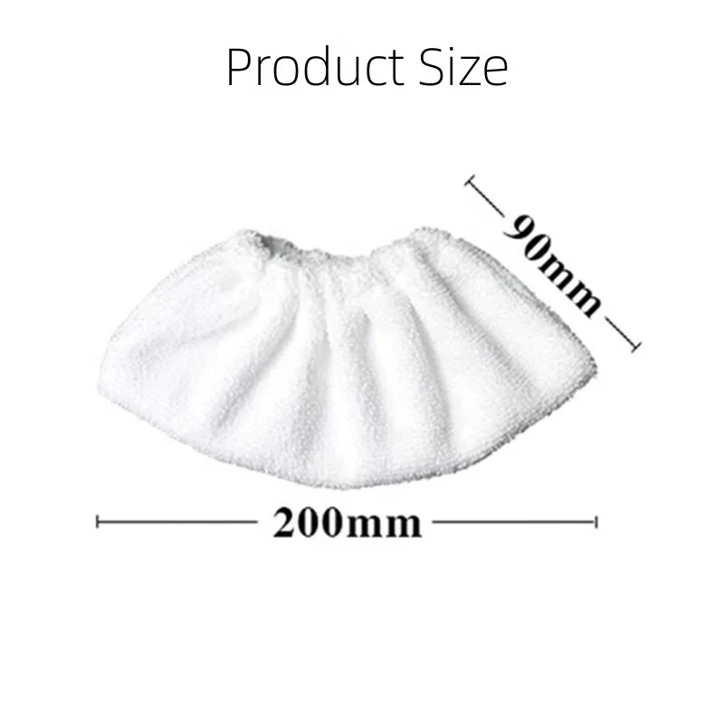 All-in-One Dust Steam Mop Pad Suitable for Karcher SC1/SC2/SC3/SC4/SC5 Triangle Easy Wring Microfiber Mop Head