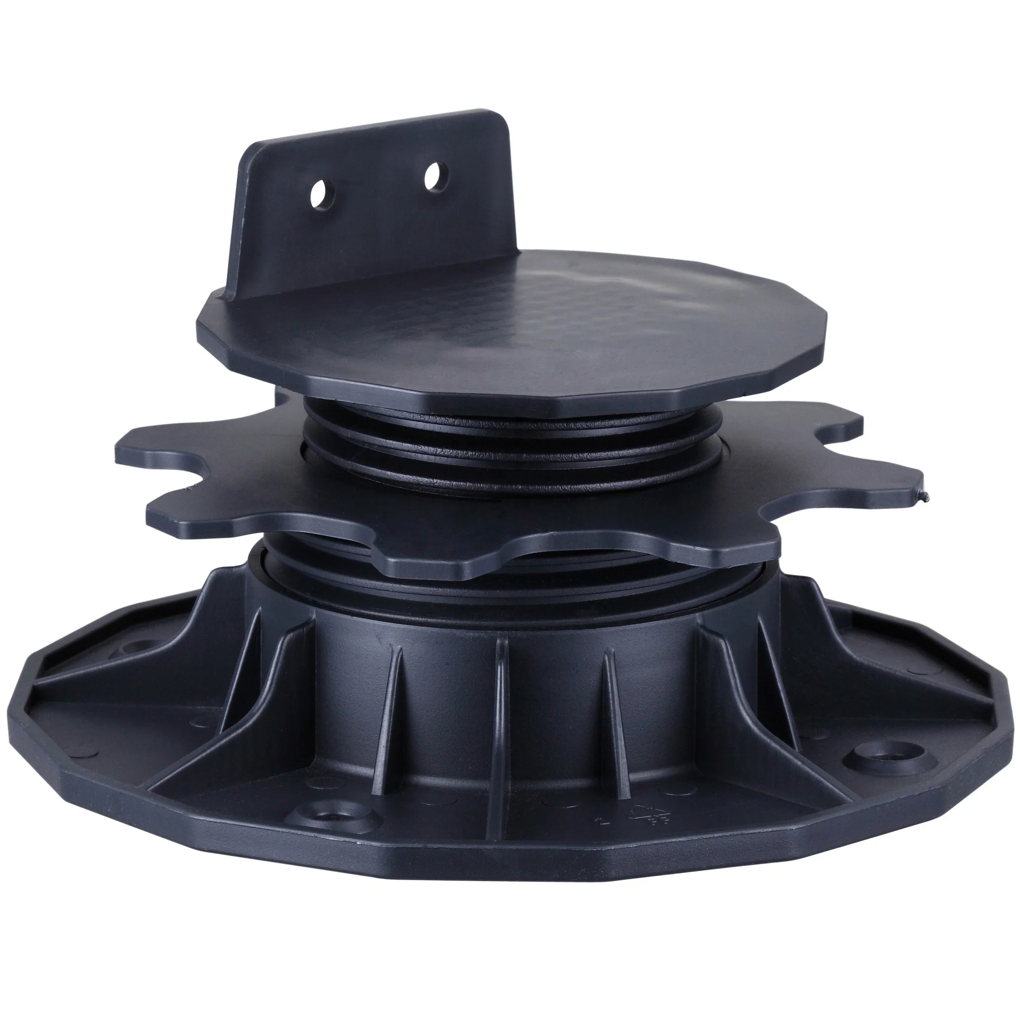 Pedestals Joist Deck Support Plastic Durable Waterproof Adjustable Plastic Pedestals for Raised Floor 140-220mm 500 Kgs/set
