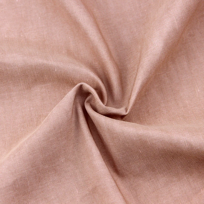 Xin Wo Spring Autumn Dress And Suit Woven Fabric Pure Linen Fabric For Clothing