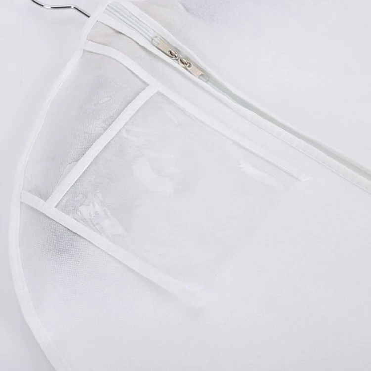 Белые нетканые Свадебные платья с принтом на заказ сумки