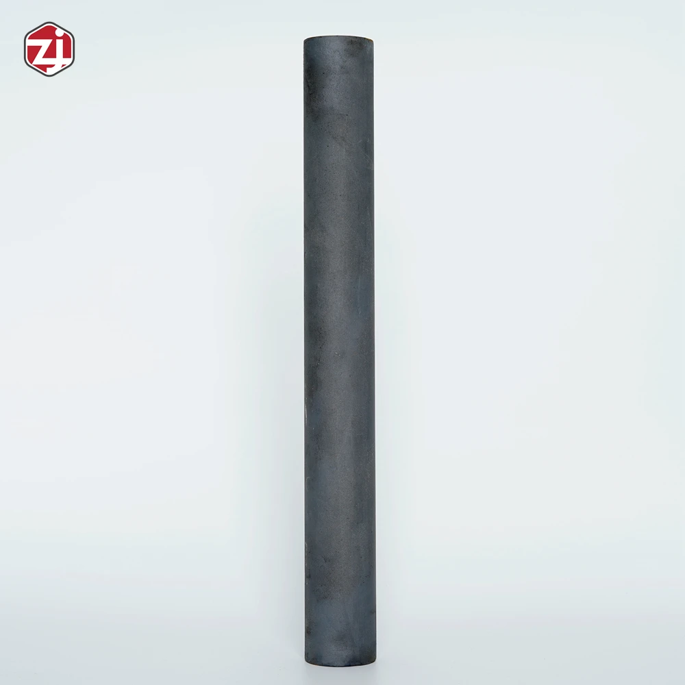 Factory Wholesale Accept Custom Wear Resistance Large Thermal Shock Resistance Sic Ceramic Silicon Carbide Pipe / Rollers