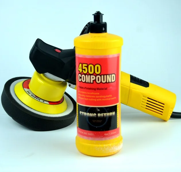 DA workable Polish-Finishing Material sand scratches body shop safe wax free car polish glossy compound