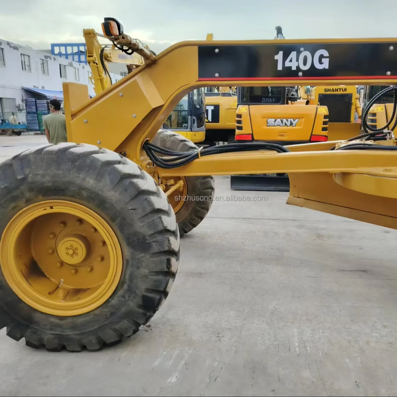 Used Caterpillar grader performance inspection exempt  used Japan CAT 140G motor grader good quality