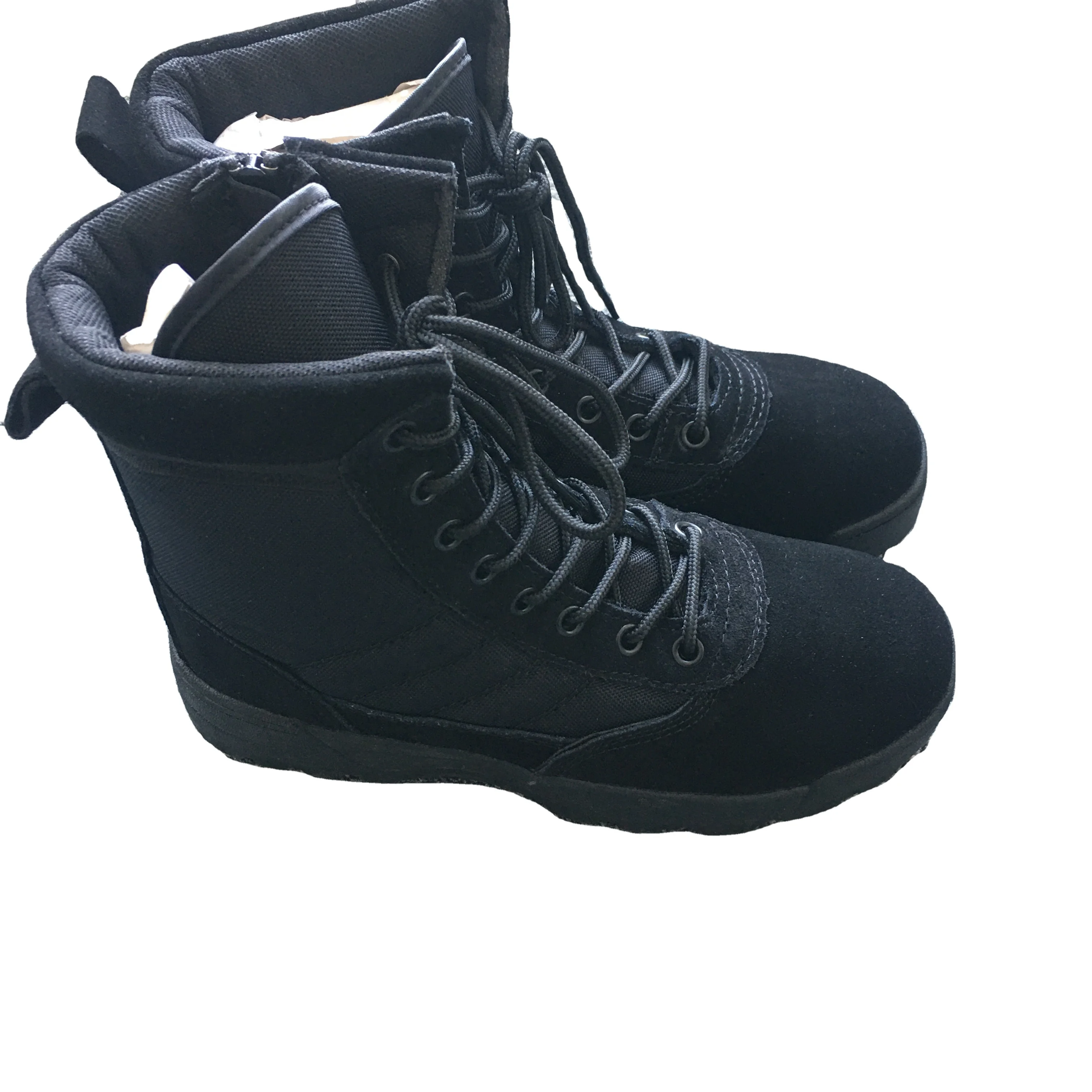 real cow leather combat tactical man boots