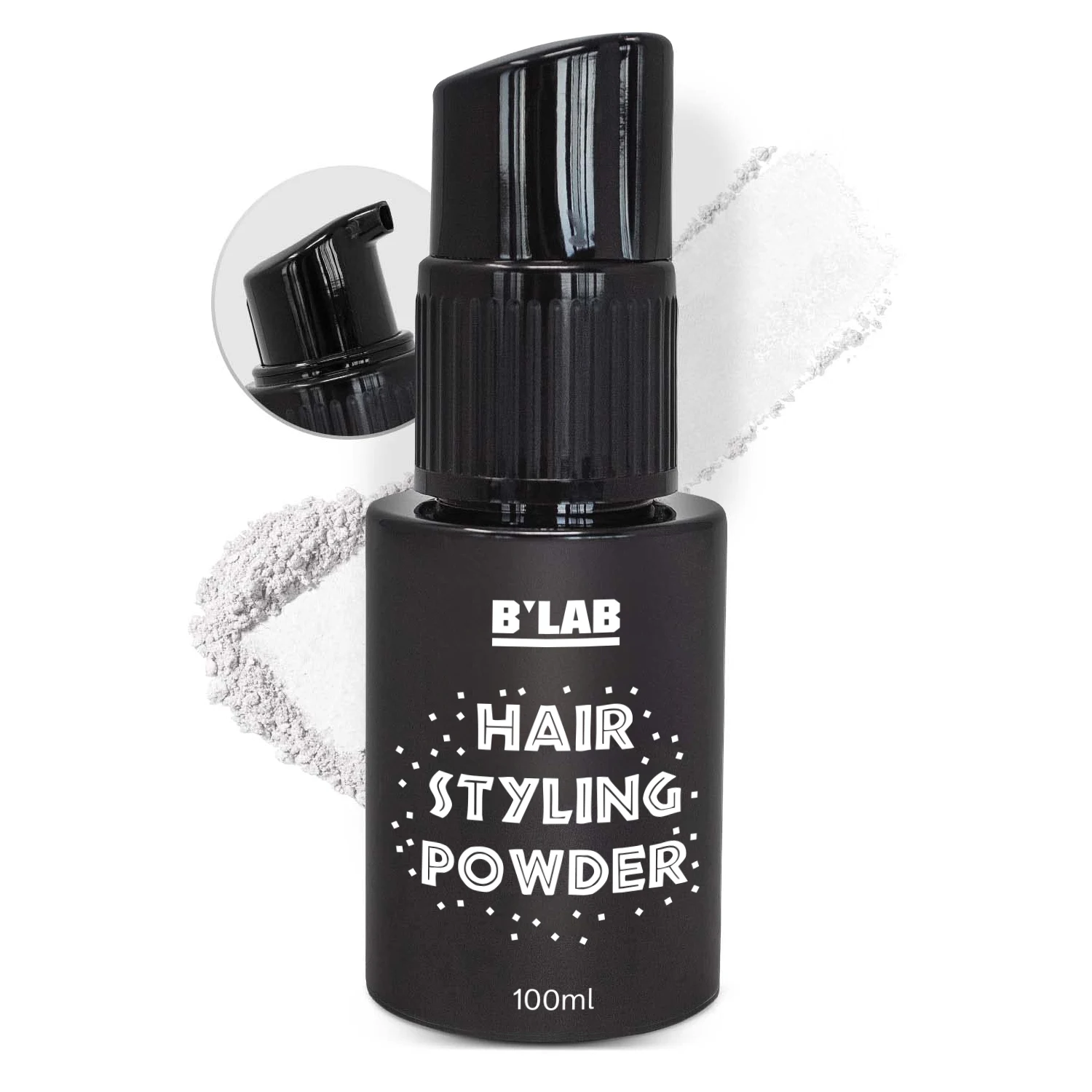 Private Label Hair Care Volume Styling Powder Wax for Men Styling Texturizing No White Residue Volumizing Hair Fluffy Powder