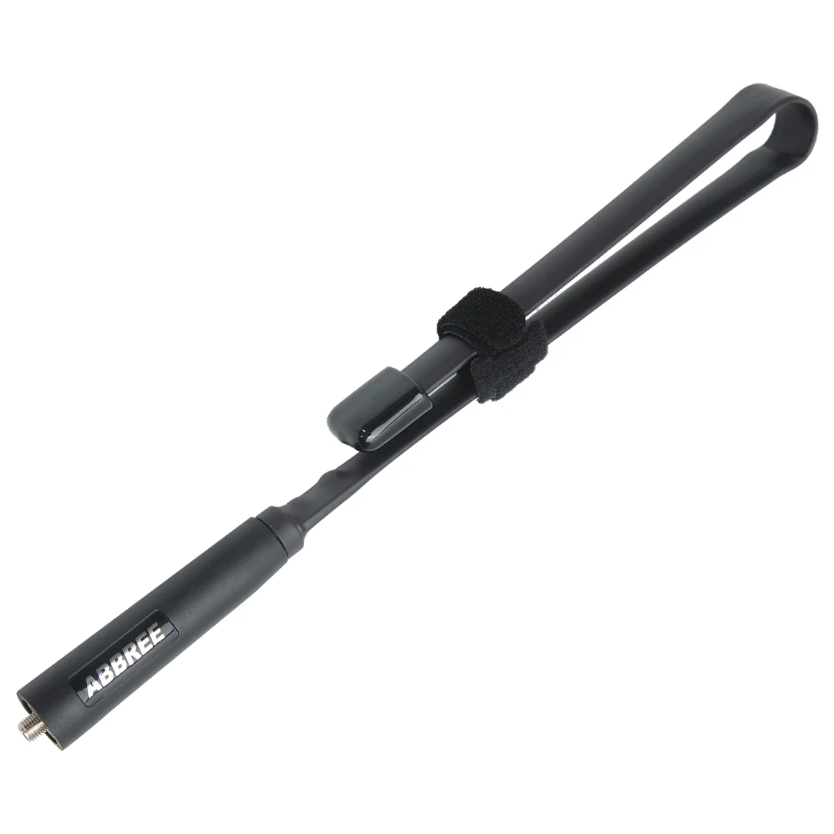 Индивидуальная Складная тактическая антенна ABBREE SMA-Female 48 см для BaoFeng UV-XR UV-9R, водонепроницаемая Двухдиапазонная Любительская радиоантенна
