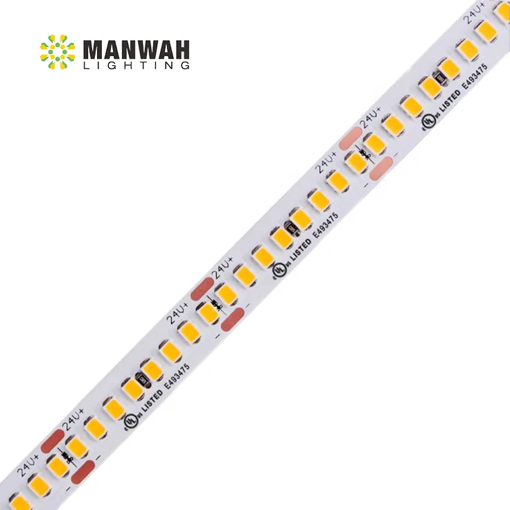 Высокая эффективность 160 лм/Вт TUV сертифицированный CRI 95 полный спектр Sunlike Светодиодная лента SMD2835 240 светодиоды теплый белый медный 5 м Ландшафтный светодиод