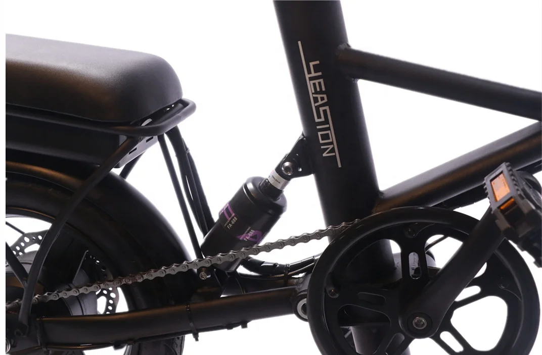 Yeasion Hot Sale Cheap Mini 14 Inch Foldable Electric Bike 36V 7.8Ah Full Suspension Electric City Bike Folding Electric Bicycle