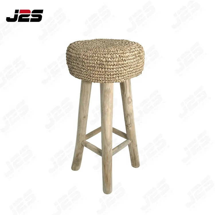 Wholesale Manufacturers mass produce modern luxury bar chair wooden horse saddle leather cushion stool coffee shop milk tea shop