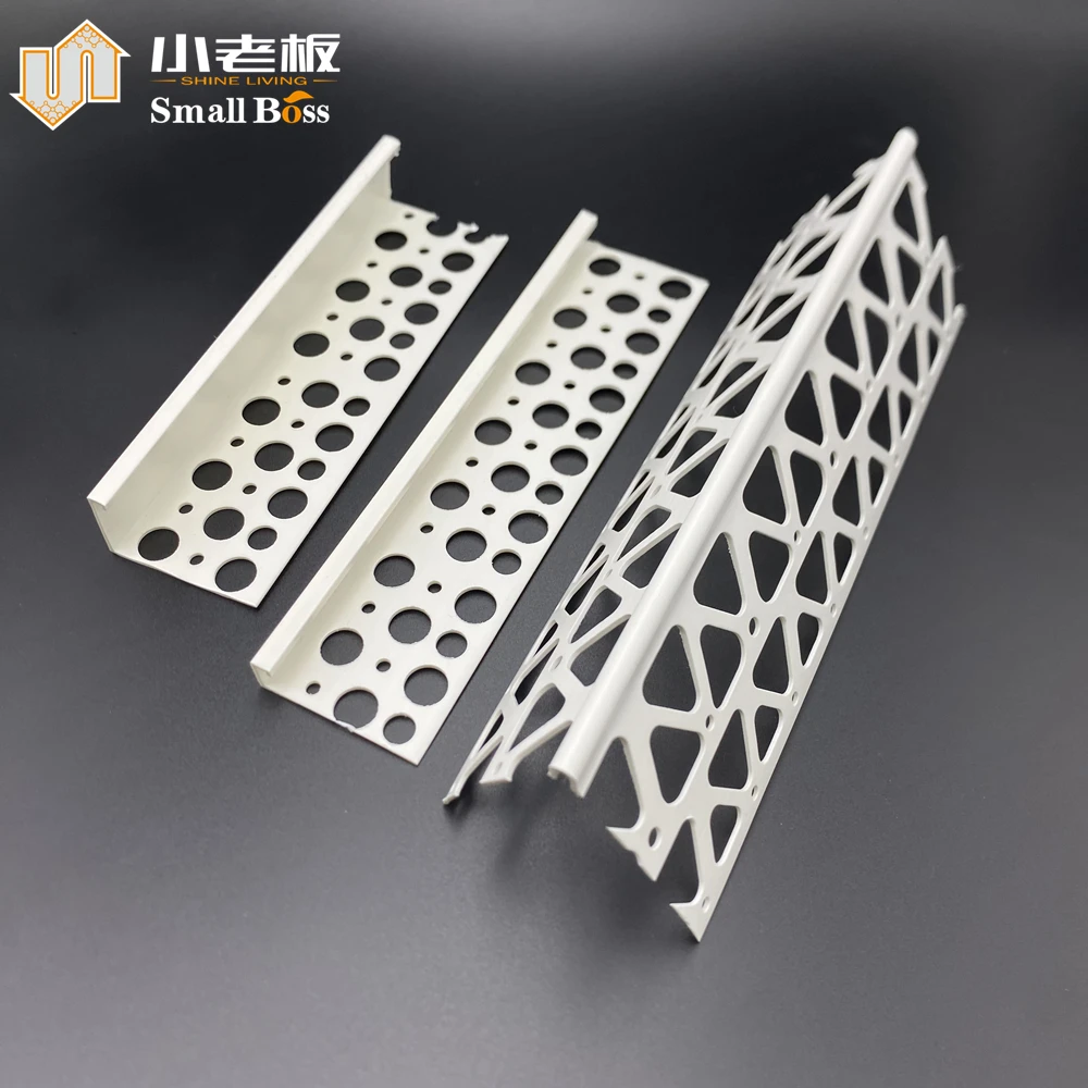 PVC corner bead casing bead vinyl trims for stucco plaster drywall gypsum inside and outside