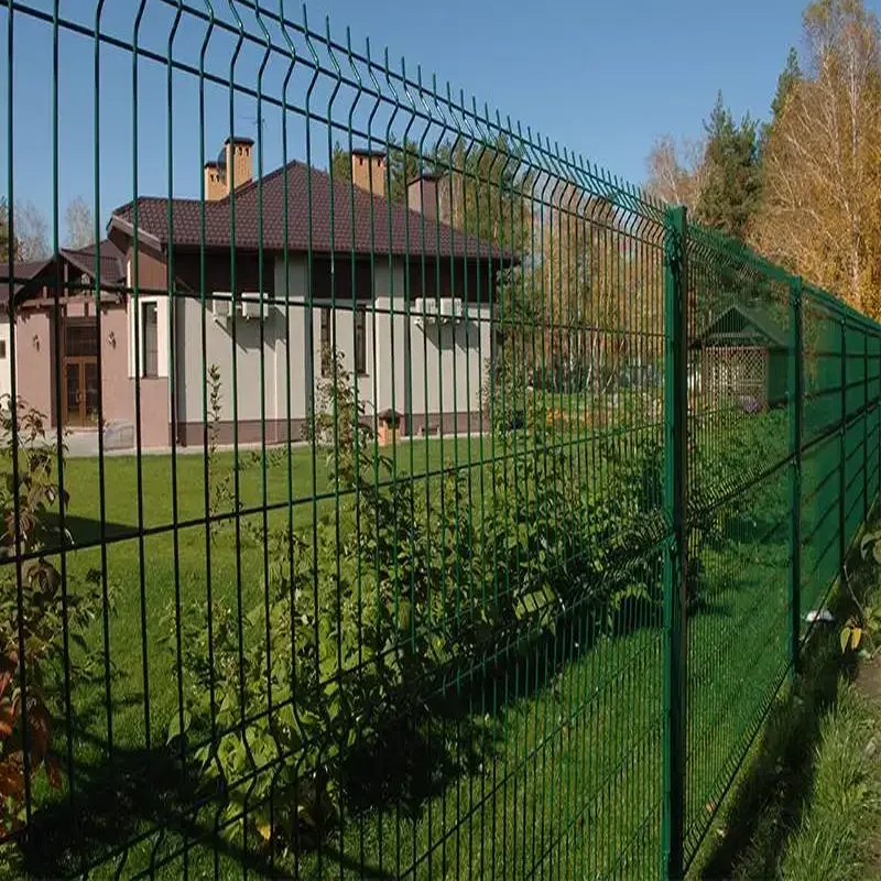 The best quality Home Outdoor Decorative 3d Curved Welded Wire Mesh Garden Fence For Fence Panel
