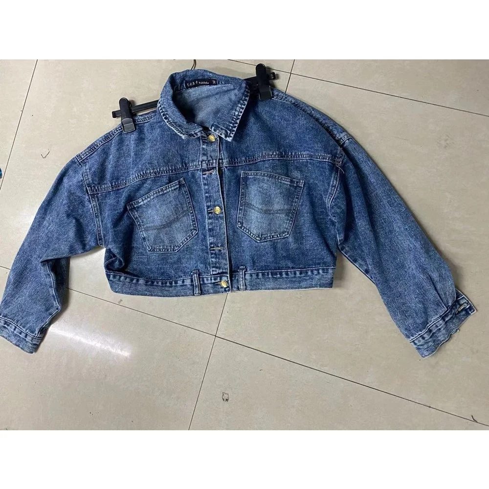 GZY women denim jacket wholesale in stock ladies jacket