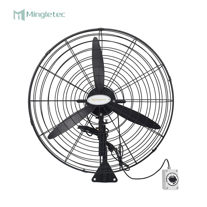 26 30 inches Powerful brushless DC copper motor industrial oscillation fans