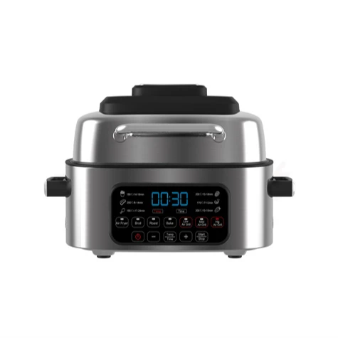 Supplier Supply Electric Household Grill Air Fryer Smart Grill and Air Fryer Combo