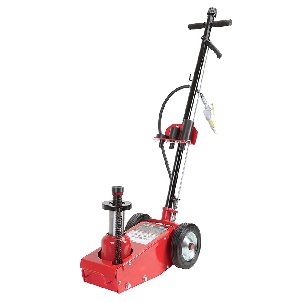 Профессиональное подъемное оборудование, тяжелый напольный домкрат, 22 тонны, с 2 адаптерами и держателем