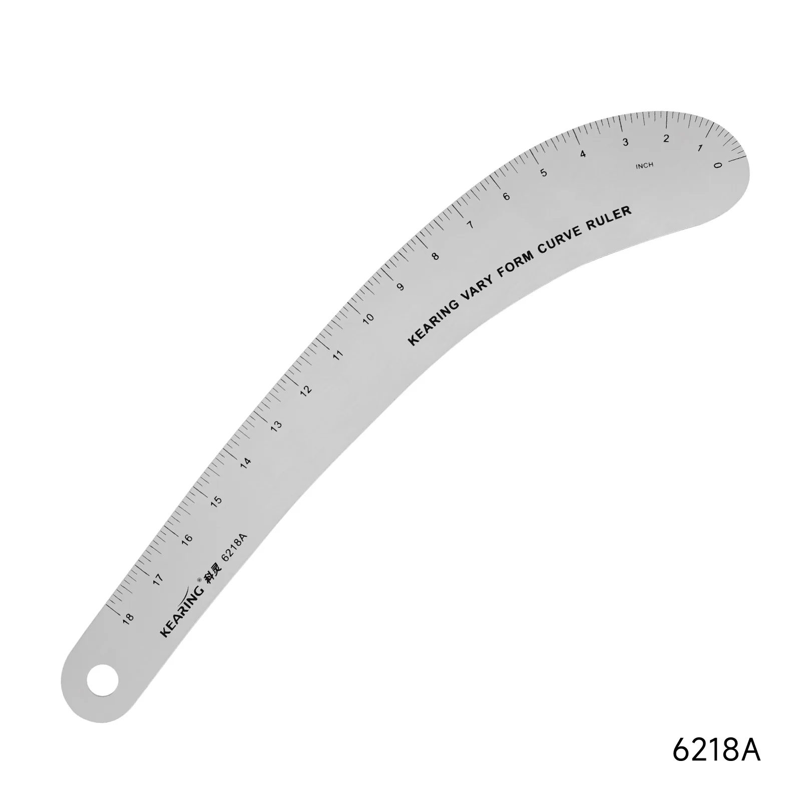 Metal Full Set Garment Ruler Metric Inch Right Angle Stainless Steel Sleeve Hole Ruler Aerospace Aluminum Plate Ruler