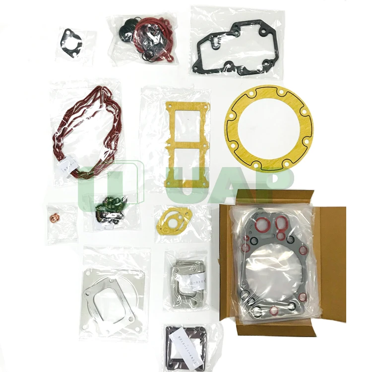S6D140 S6D140-1 Diesel Engine Cylinder Head Upper Gasket Set Kit 6211-K1-9900 6211-K1-9901 For WA500-1 Wheel Loaders