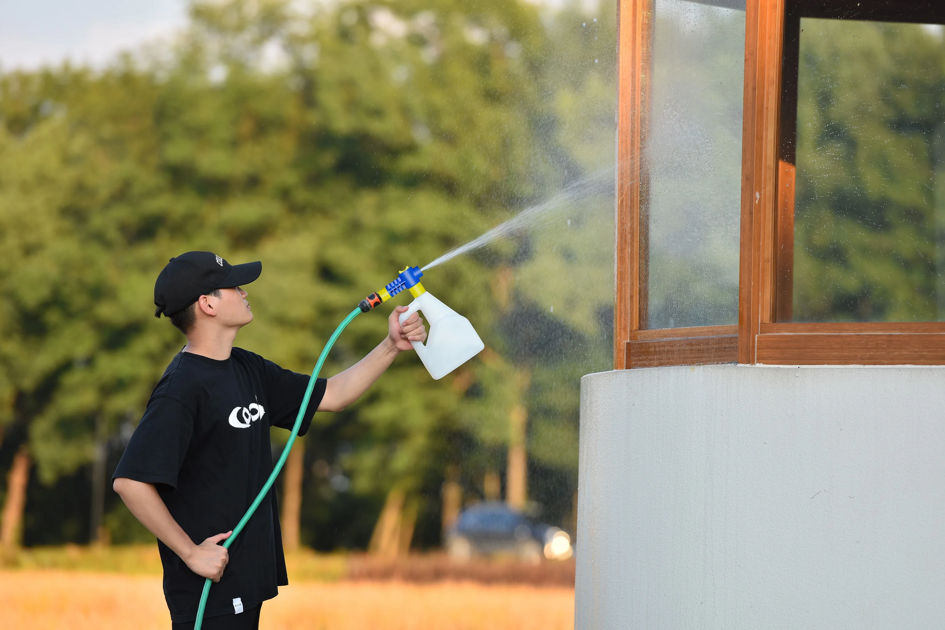 Hot selling Chemical Solution Liquid Mixing Water Hose End Sprayer for lawn care and garden care