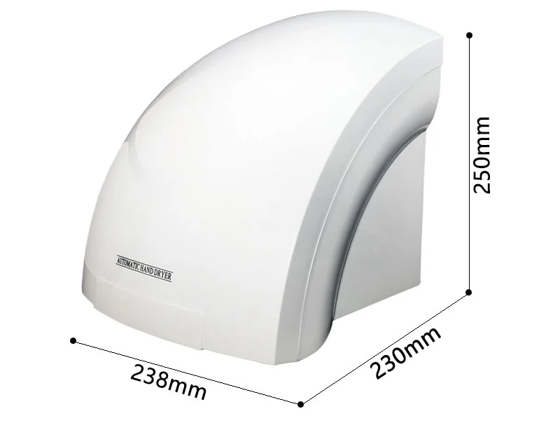 220V Wall mounted ABS cold hot wind Toilet Washroom electric Air Hand Dryer