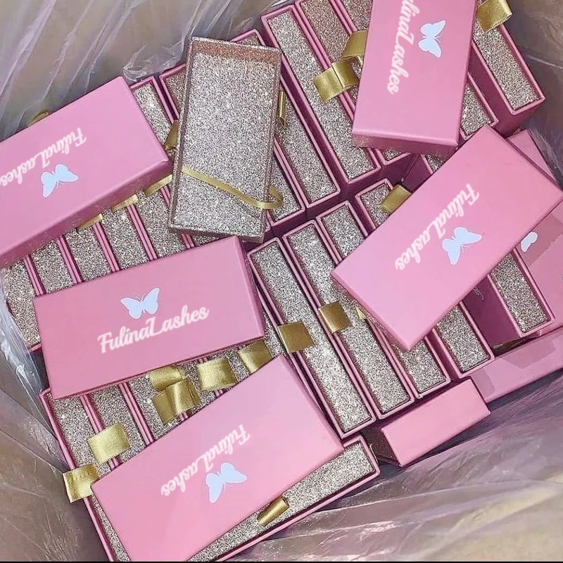 colour lashes box real mink eyelashes 5d 8d wholesale cruelty free shipping in one day