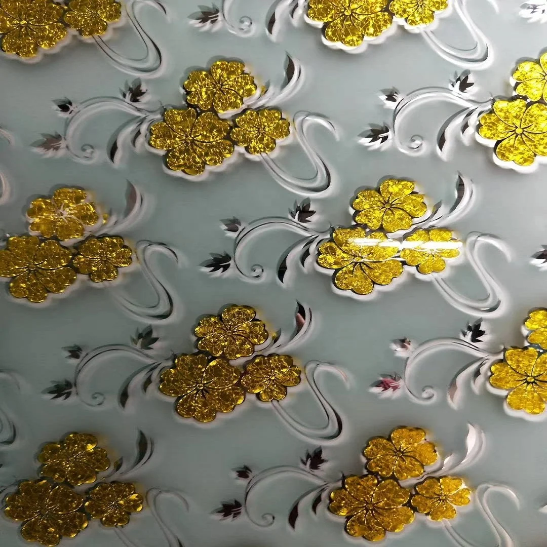 PARTNER China Glass Supplier High Quality 3mm 4mm 5mm Customized Art Decorative Glass for door and window