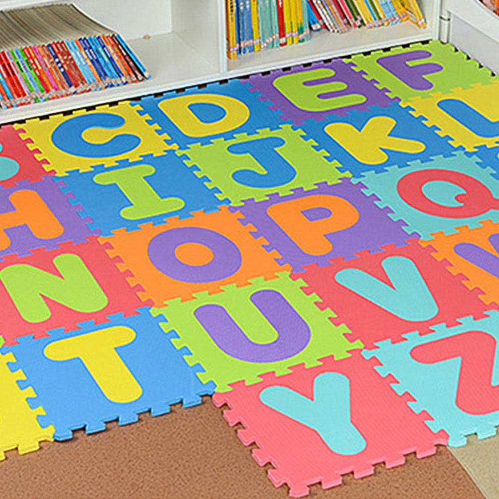 Number letter Pattern Baby Play Mat Puzzle Toys For Kids Children EVA Foam Yoga Crawling Mats Floor