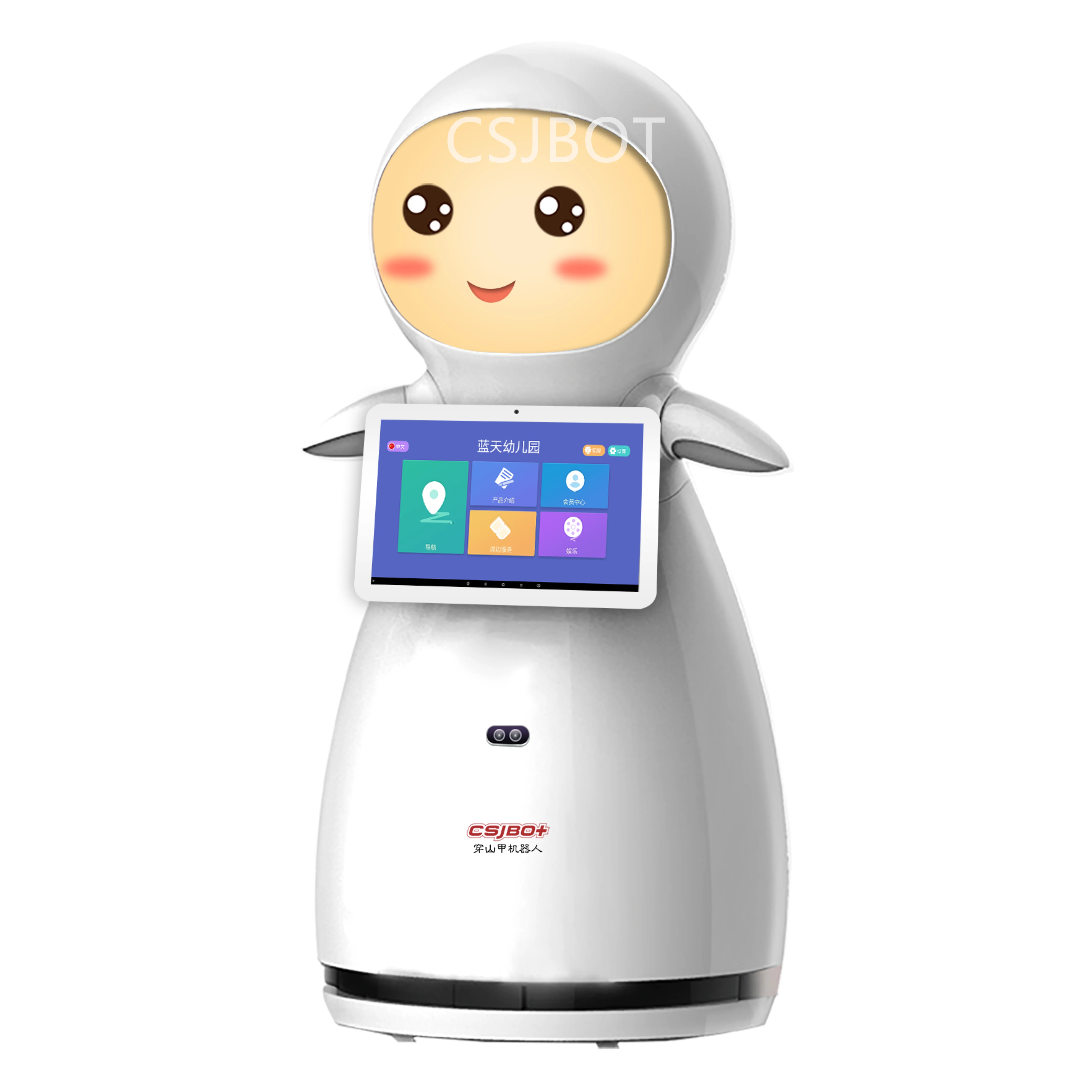 Csjbot Snow Reception Artificial Intelligence Robot Greeting Guiding Reception Robot for Academy Court