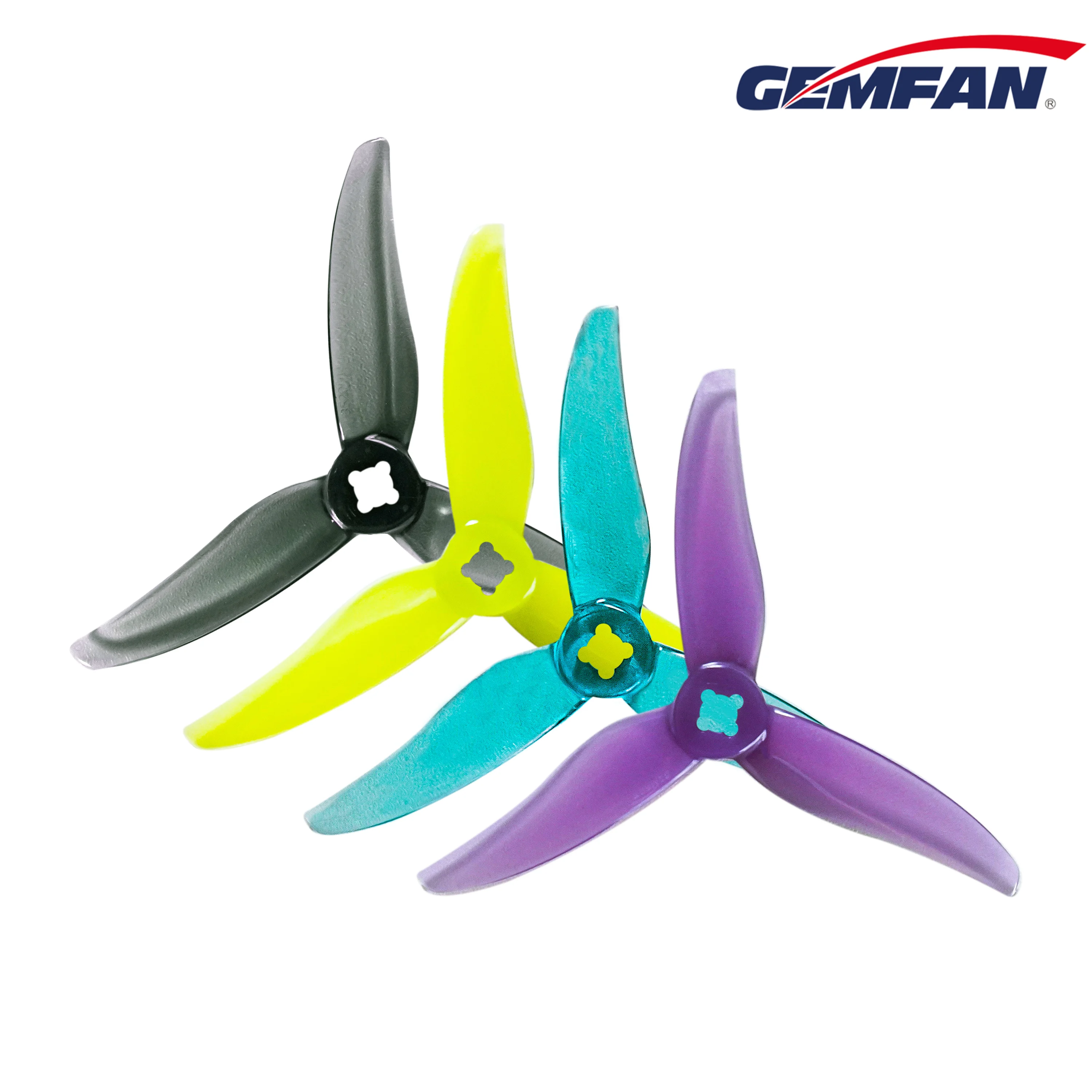 Gemfan Hurricane 3520 3.5X2X3 3-Blade PC Propeller for RC FPV Racing Freestyle 3inch Cinewhoop Ducted Drones Replacement Parts