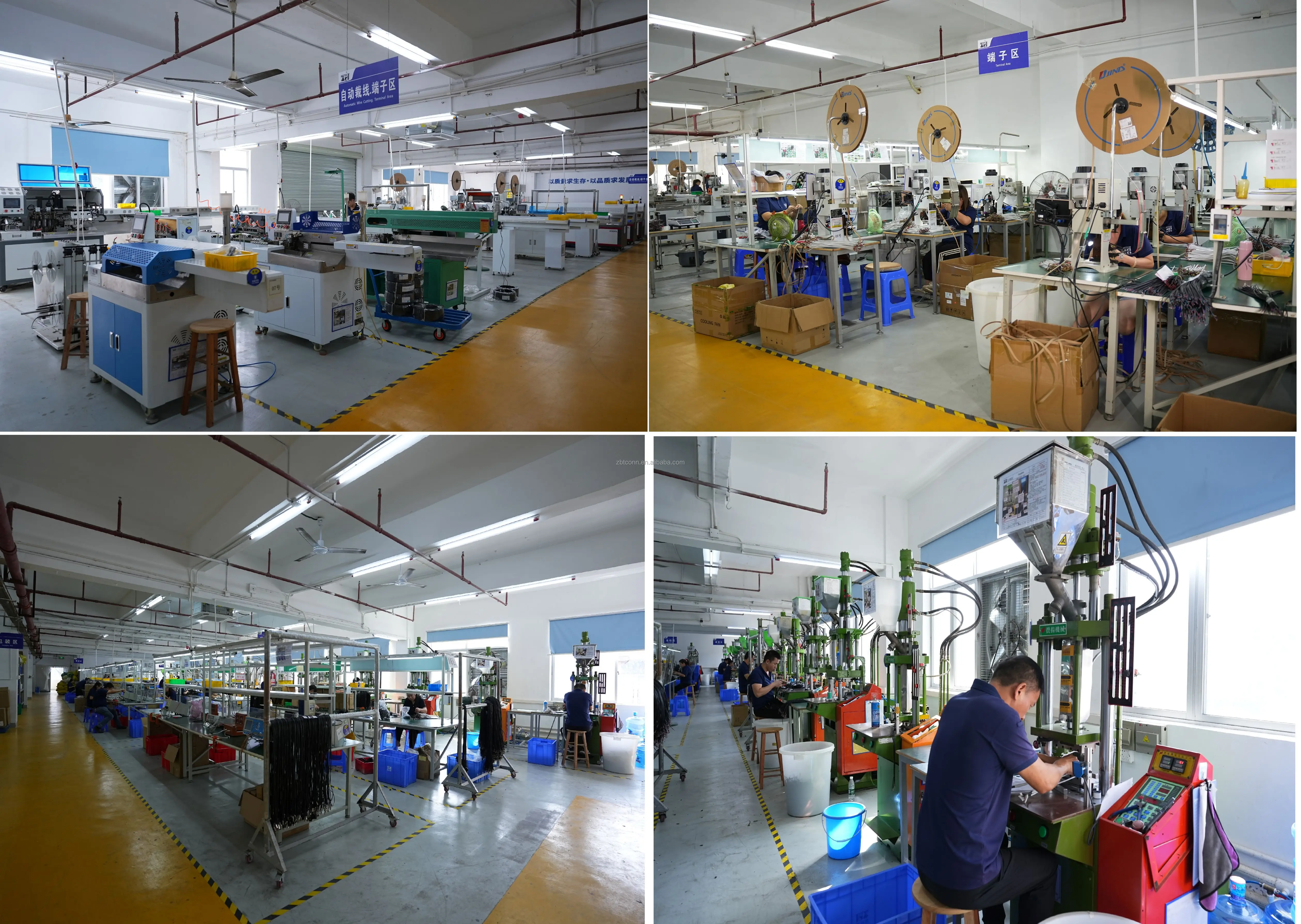 M12 5pins waterproof bulkhead connector cable assemblies M12 right angle injection molding connector