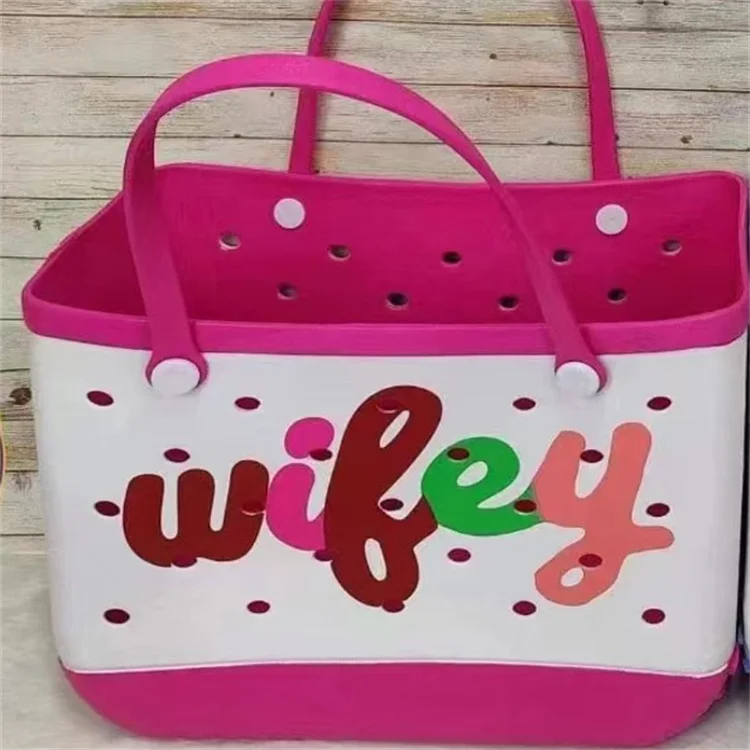 New Ladies Portable Shoulder Supermarket Shopping Travel Luxury MAMA Softball Baseball Volleyball Coral Print Beach Bogg Bag