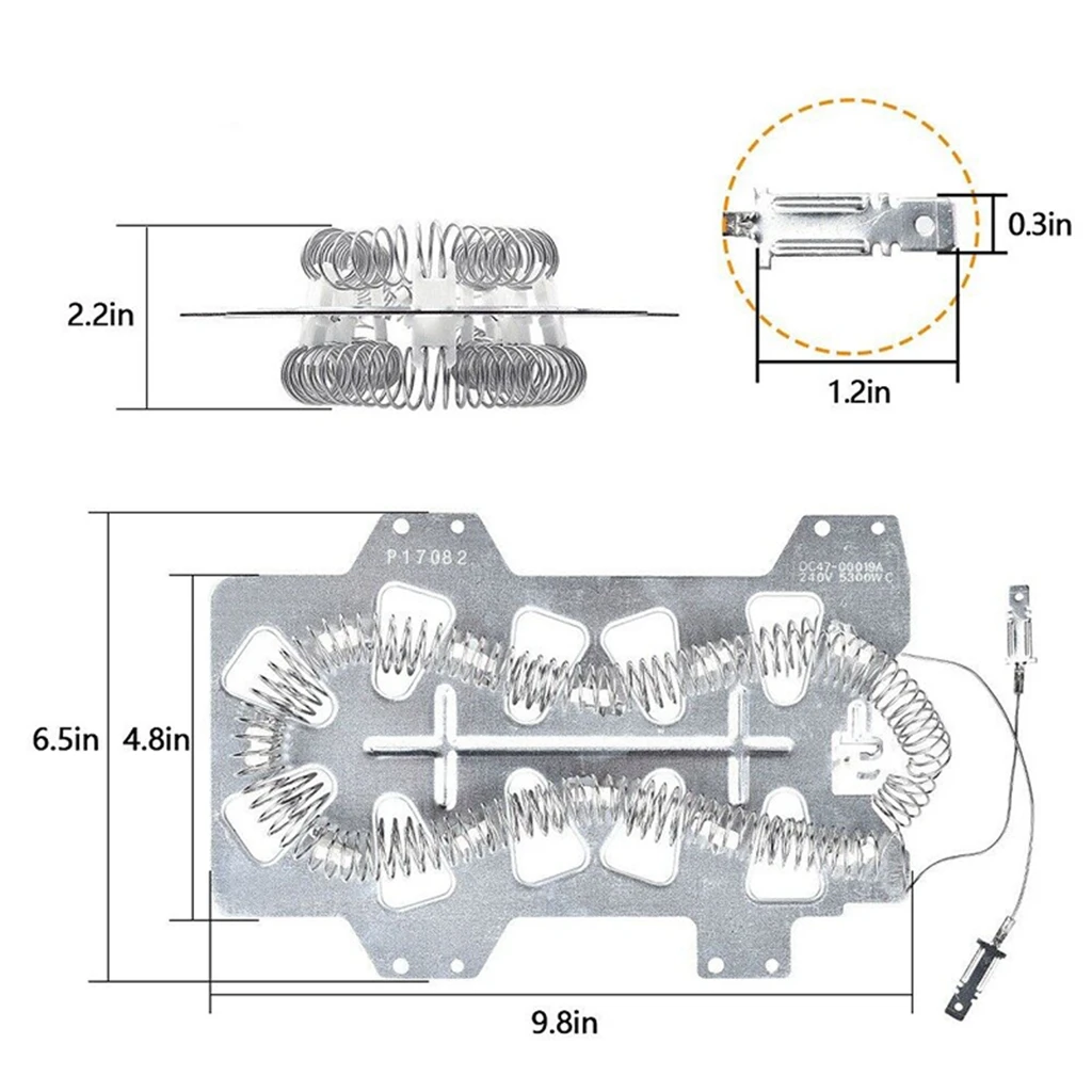 DC47-00019A для сушилки нагревательный провод