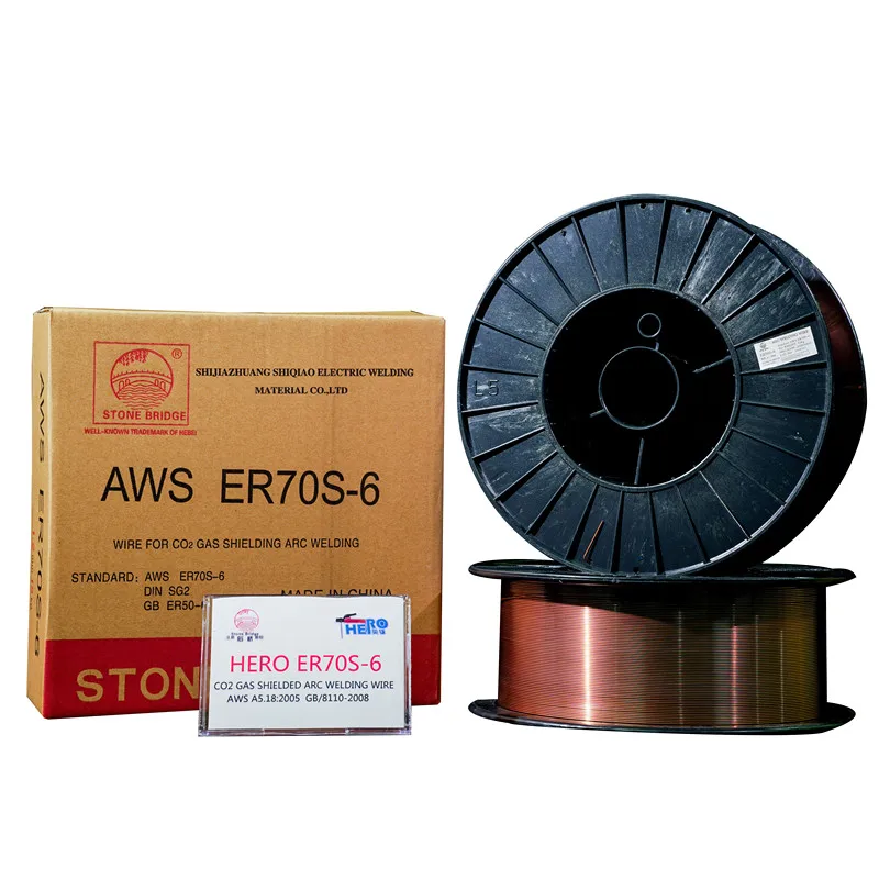 Прочная сварочная проволока CO2 Mig Tig AWS ER70S-6 sg2, сварочная проволока 0,6 мм-2,0 мм // бесплатный образец