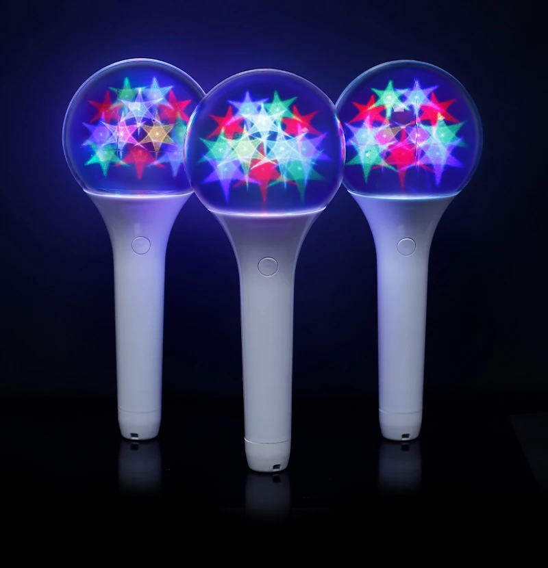 Big hexagonal color light stick, LED light stick, concert fan club atmosphere light, from China manufacturer Accept customized