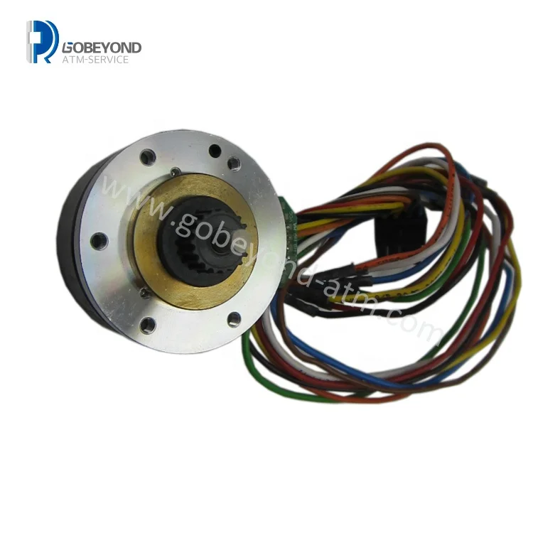 Wincor C4060 Cineo I/O Module with 19T Gear DR-4316-001 F Main Motor 1750205350 ATM Product