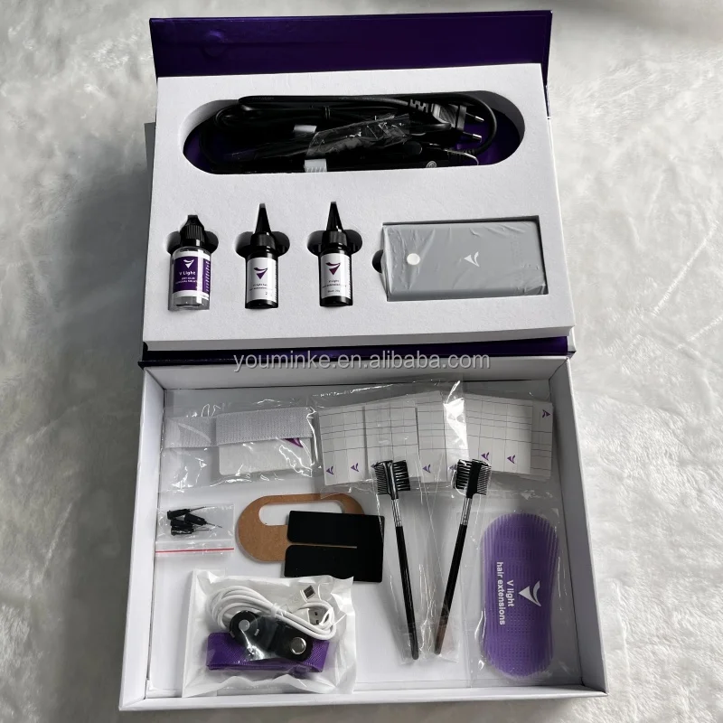 2024 Hot v light Hair Extension Tools Hair Extension Machine For new v light Human Hair Extensions