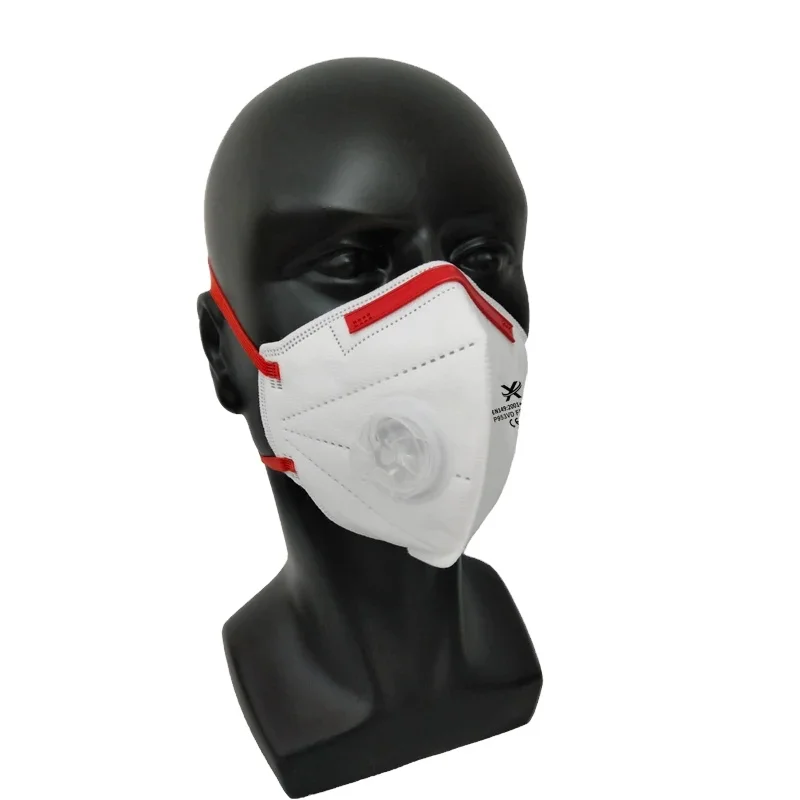 Wholesale High Quality Anti Dust Respirator Filter Disposable Mouth Guard Faceshield FFP3 Mask