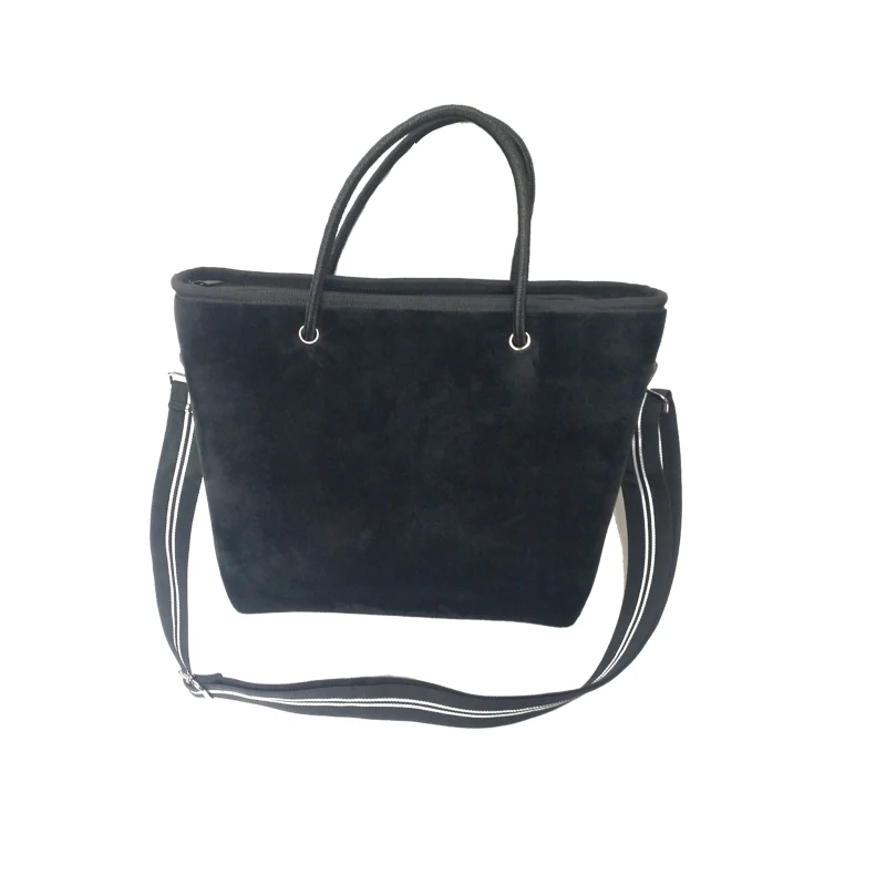 2021 Hot selling bag Fake Fur Neoprene small lady hand bag neoprene shoulder bag