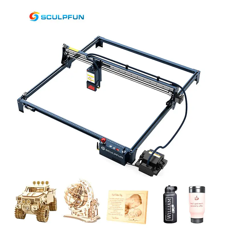 Портативный лазерный гравировальный станок SCULPFUN S30 11 Вт