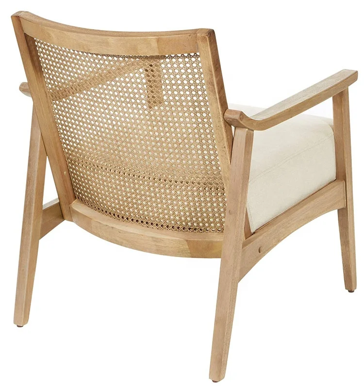 living room furniture wholesale rustic farmhouse wood hand woven Arm Chair