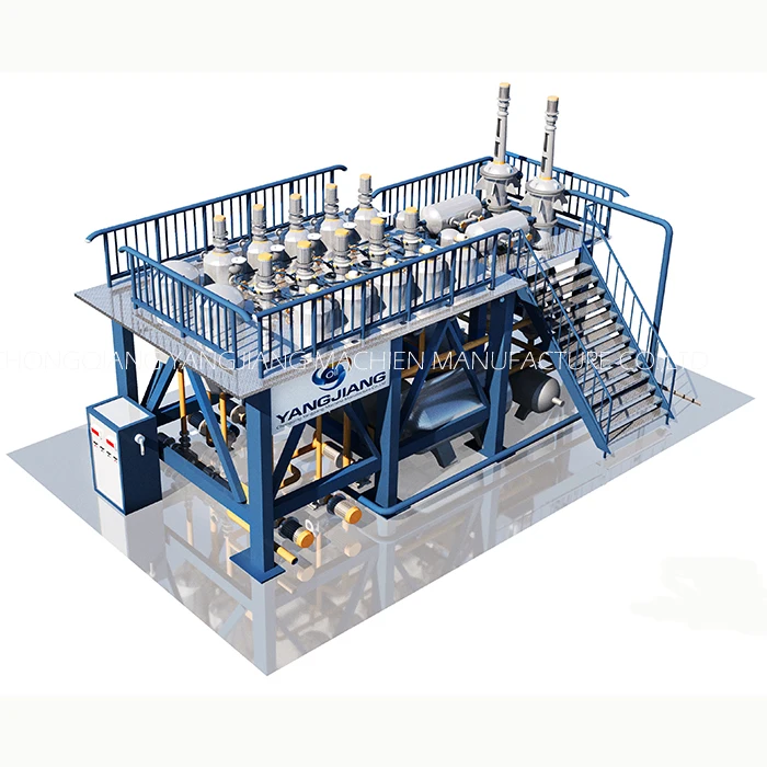 Fuel transformer gear truck base oil distillation machine