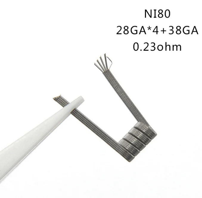 
36g nichrome clapton ni80 wire for vaping vape wire 
